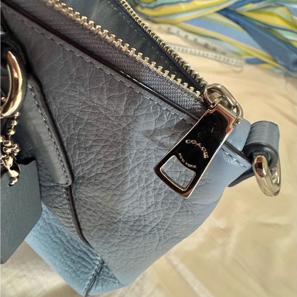 COACH Kelsey pebble leather MINI satchel bag. no strap - Picture 7 of 13